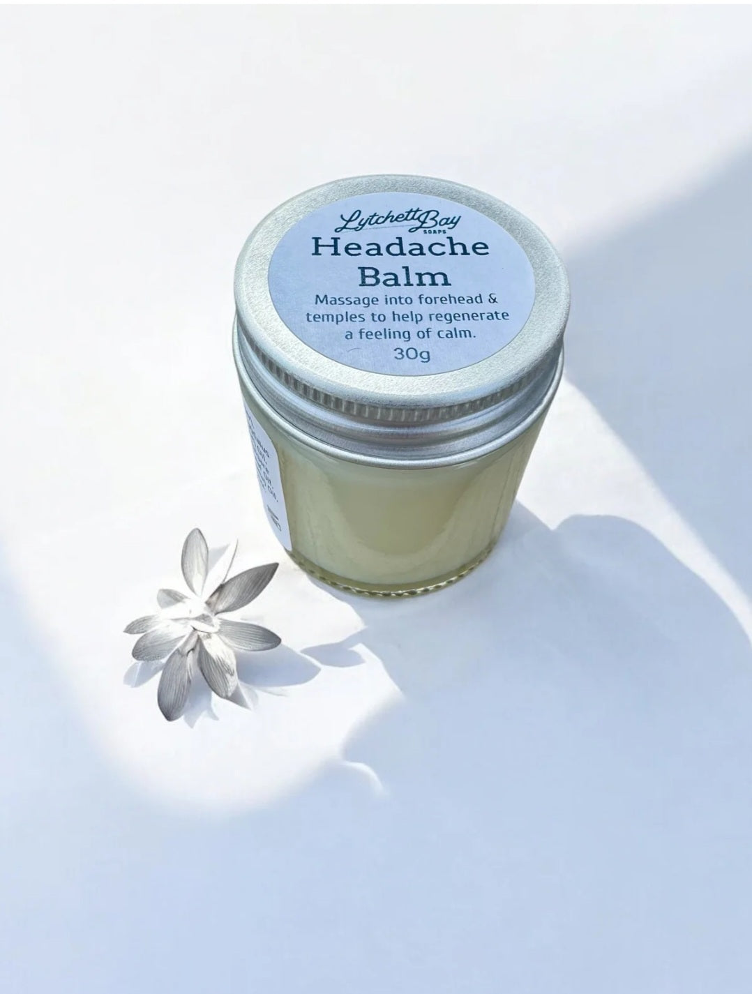 Headache balm: Lytchett Bay headache balm from the THOROUGHBRED wellness gift box