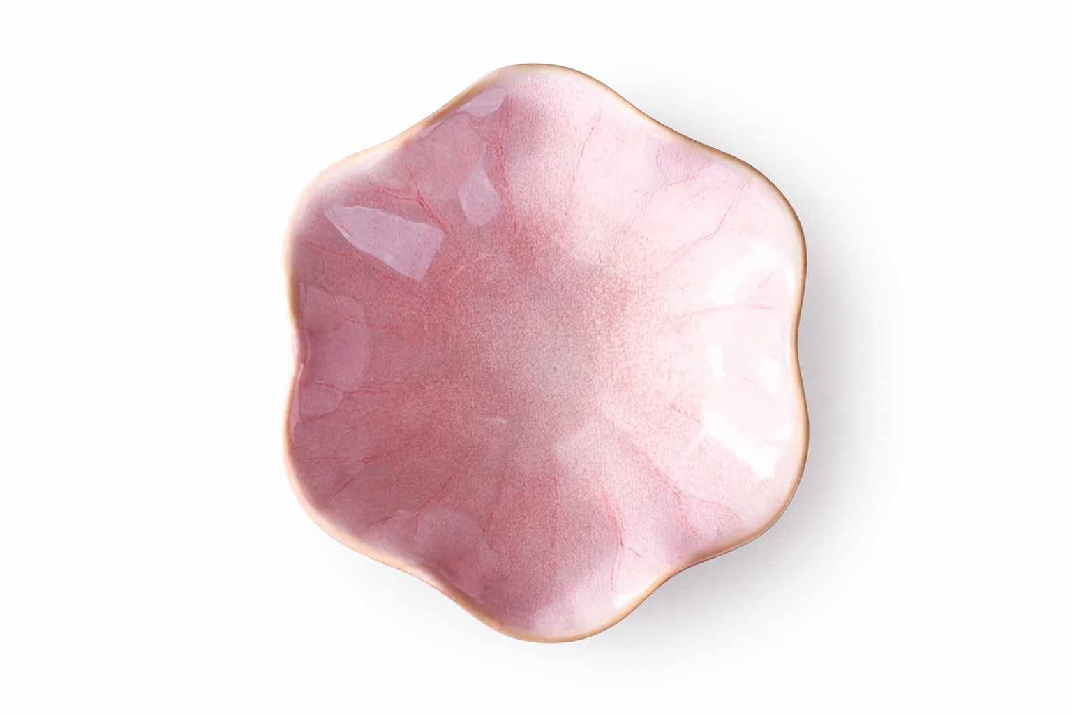PINK_TRINKETT_DISH.png: Pink trinket dish from the AMERICAN PAINT luxury gift box by Gift Horse